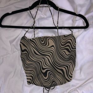 Swirl Cross Back Cami